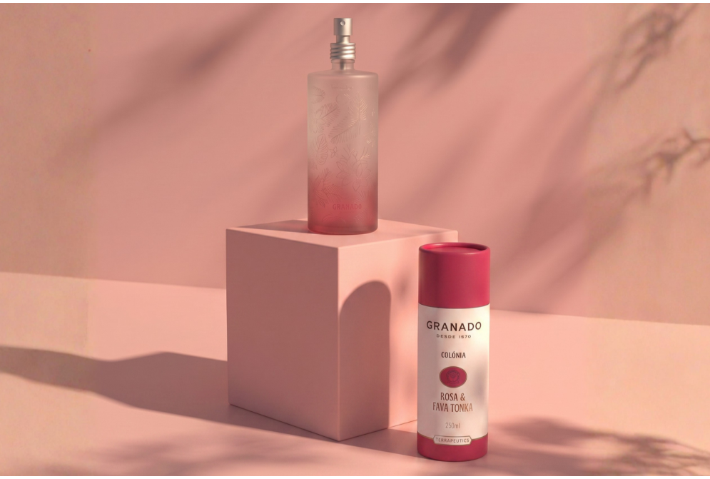Rosa & Fava Tonka: a nova colônia Terrapeutics que equilibra frescor, doçura e presença