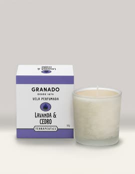 Vela Perfumada Lavanda & Cedro 180g