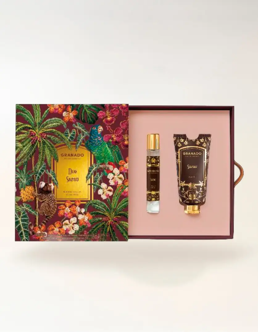 Duo Perfume Roll-On e Hidratante Sarau | Festa Tropical