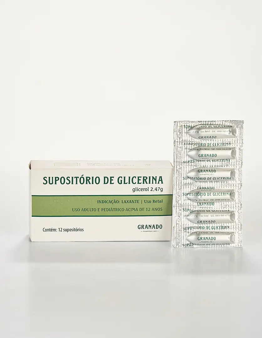 Supositório de Glicerina Granado Adulto