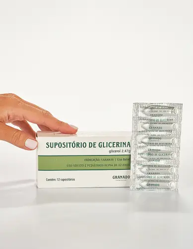 Supositório de Glicerina Granado Adulto