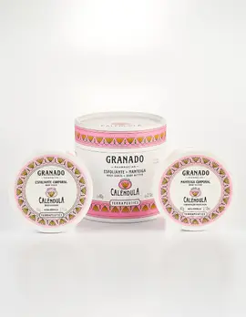 Kit Esfoliante + Manteiga Corporal Calêndula Terrapeutics