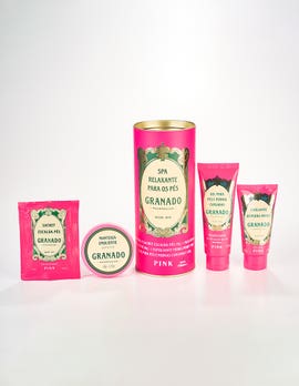 Spa Relaxante Para os Pés Pink