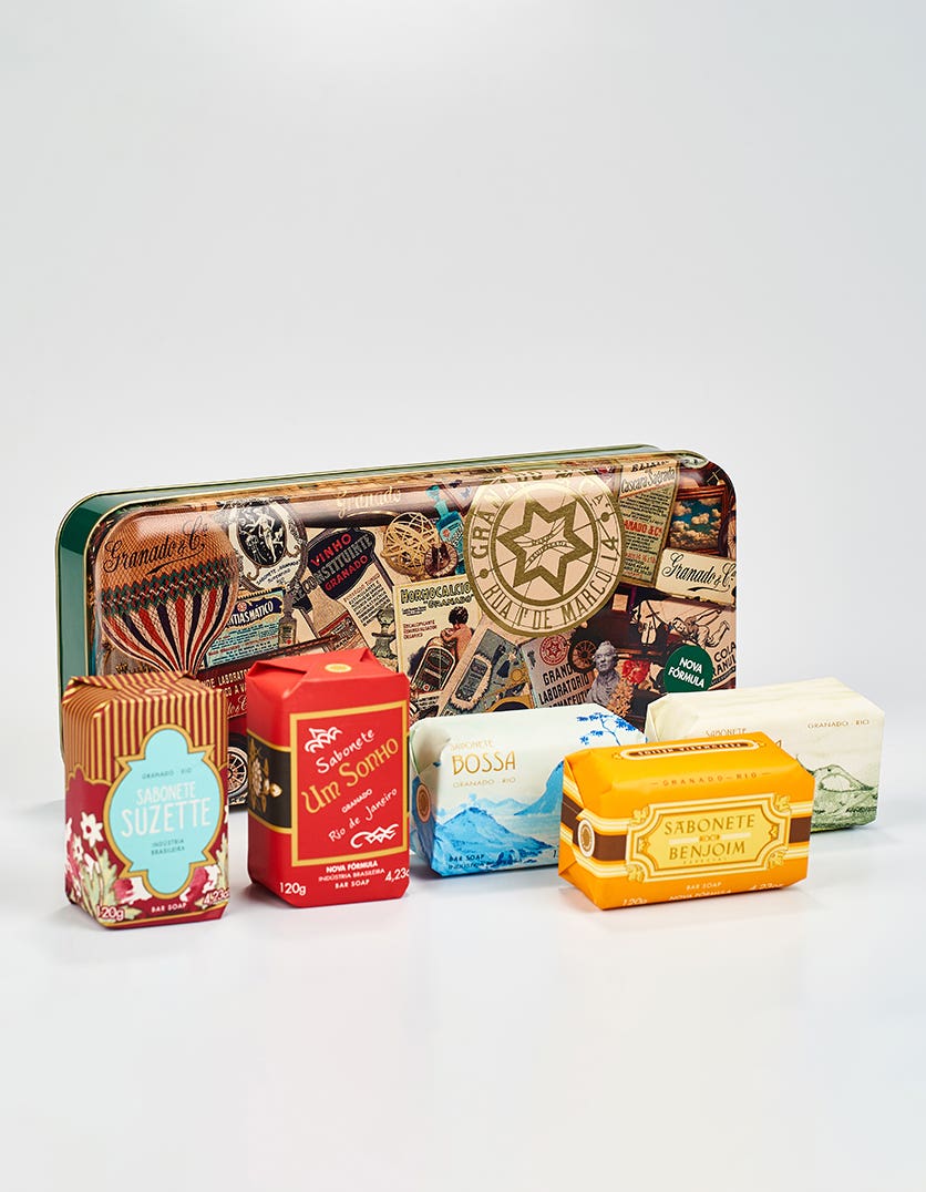 Kit Sabonetes Colagens Vintage