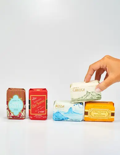 Kit Sabonetes Colagens Vintage