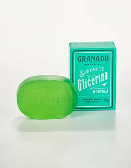Sabonete em Barra de Glicerina Granado Hortelã 90g