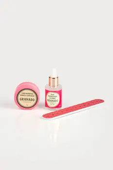 Kit Power Nails Pink Granado