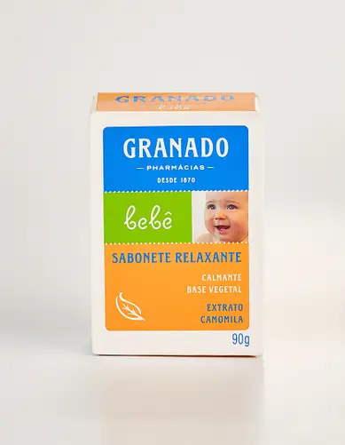 Sabonete em Barra de Glicerina Granado Bebê Camomila 90g