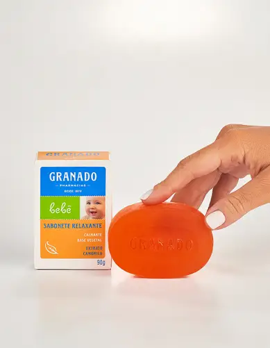Sabonete em Barra de Glicerina Granado Bebê Camomila 90g