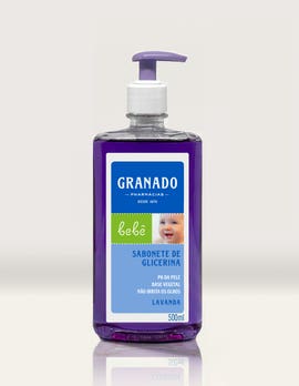Sabonete Líquido de Glicerina Granado Bebê Lavanda 500ml