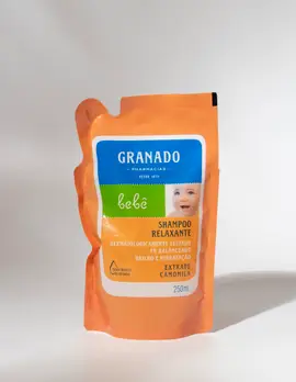 Refil Shampoo Bebê Camomila 250ml